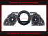 Speedometer Discs for Mercedes W212 E63 AMG E Class befor Facelift 200 Mph to 320 Kmh