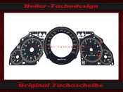 Tachoscheibe Mercedes E63 AMG E Klasse Facelift Mph zu Kmh