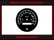 Speedometer Disc for Stewart Warner Exkalibur Serie 3...