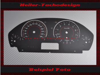 Tachoscheibe für BMW F30 F31 F32 F33 F34 Vorfacelift Sport Benzin Mph zu Kmh l/100km