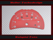 Tachometer Coloured for Porsche Boxster 986