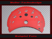 Drehzahlmesser Zifferblatt für Porsche Boxster 986