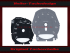 Speedometer Discs for Porsche Boxster 981 Cayman 718 300 Kmh 9000 RPM