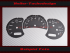 Speedometer Discs for Porsche Boxster 986 Facelift Switch 160 Mph to 260 Kmh