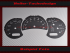 Tachoscheiben für Porsche Boxster 986 Facelift Tiptronic 160 Mph zu 260 Kmh
