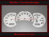 Tachoscheiben für Porsche Boxster 986 Facelift Tiptronic 160 Mph zu 260 Kmh