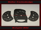 Speedometer Discs for Porsche Cayenne 2 Hybrid Typ 92 A 175 Mph to 280 Kmh