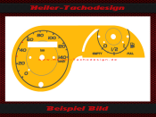 Tachoscheibe für Piaggio Fly 125 Modell 2012 Typ - 1
