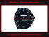 Speedometer Disc for Mercedes W107 R107 450 SL mechanical Speedometer 160 Mph to 260 Kmh - 1