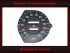 Tachoscheibe für Mercedes W107 R107 450 SL mechanischer Tacho Mph zu Kmh - 1