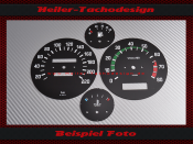 Tachoscheiben für BMW E21 3er 323i 220 Kmh