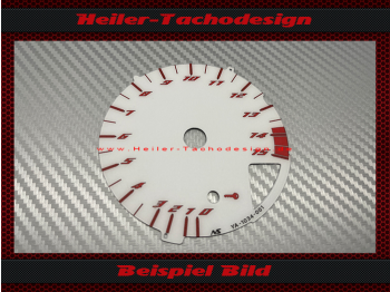 Tachoscheibe für Drehzahlmesser Scheibe Yamaha R1 2009