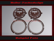 Tachoscheibe für Mercedes 170V oder 170S W136 W187 W191 140 Kmh