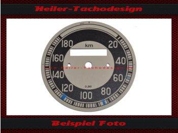 Speedometer Disc for BMW R68 20 to 180 Kmh Ø75 mm