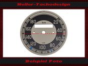 Speedometer Disc for BMW R68 20 to 180 Kmh Ø75 mm