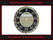 Speedometer Disc for BMW R68 20 to 180 Kmh Ø75 mm