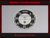 Speedometer Disc DKW SB/NZ 120 Kmh Ø76 mm