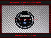 Speedometer Disc for NSU Fox Lambretta 0 to 100 Kmh...