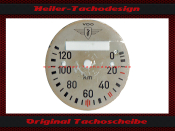 Speedometer Disc for Zündapp Bella Roller 0 to 120...
