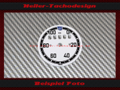 Speedometer Disc for NSU Fox Lambretta 0 to 100 Kmh...
