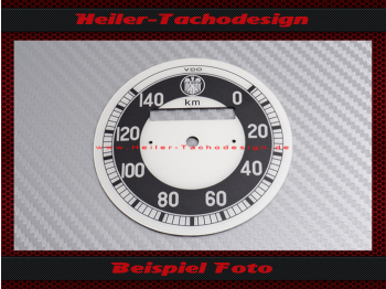 Speedometer Disc for Victoria Bergmeister 0 to 140 Kmh Ø76 mm