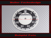 Speedometer Disc for Victoria Bergmeister 0 to 140 Kmh...