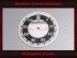 Speedometer Disc for Victoria Bergmeister 0 to 140 Kmh Ø76 mm