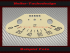 Speedometer Disc for NSU Prima D 0 to 100 Kmh