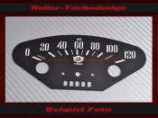 Speedometer Disc for Goggomobil Micro Car Scootermobil 0...