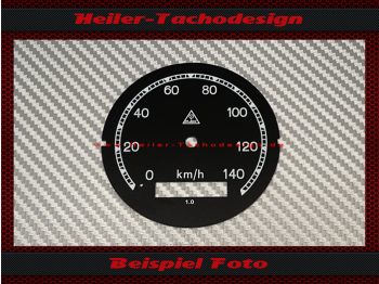Speedometer Disc for MZ BK 350 0 to 140 Kmh Ø 78 mm