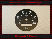 Speedometer Disc for MZ RT 1250 IWL Berlin Wiesel IFA 0...
