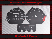 Speedometer Disc Honda Goldwing GL1500 SC22 1991 Mph to Kmh