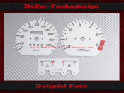 Speedometer Discs for Honda Goldwing GL1500 SC22 1991 130 Mph to 200 Kmh