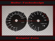 Speedometer Disc for Yamaha XJR 1300 2004 to 2010 RP10 Mph to Kmh