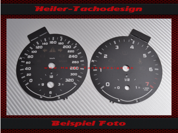 Tachoscheibe für Mercedes R171 SLK 55 AMG 2006 2007 200 Mph zu 320 Kmh