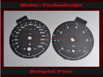 Tachoscheiben für Mercedes R171 SLK 55 AMG 2006 2007 200 Mph zu 320 Kmh