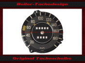 Speedometer Sticker for Mercedes W115 8 Strich-Acht 180 Kmh