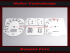 Tachoscheibe für Mitsubihi Pajero III V60 3,2 DI-D Exclusive Schalter