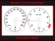 Speedometer Discs for BMW 1er F20 F21 F22 F23 260 Kmh...