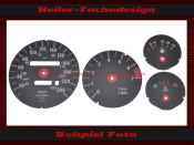 Tachoscheiben für BMW Z1 240 Kmh