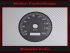 Tachoscheibe für Harley Davidson Dyna Low Rider FLHPI 2003 Ø80 Mph zu Kmh