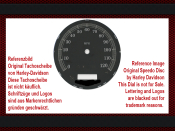 Speedometer Sticker for Harley Davidson Softail Deuce...