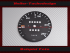 Speedometer Disc for Porsche 911 250 Kmh Loch Oben