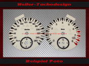 Tachoscheiben für Mercedes R171 SLK 300 ohne Kranz...