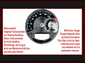 Speedometer Sticker for Harley Davidson Dyna Fat Bob FXDF...