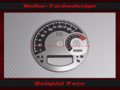 Speedometer Disc for Harley Davidson Softail 2004 to 201 Ø100 Mph to Kmh