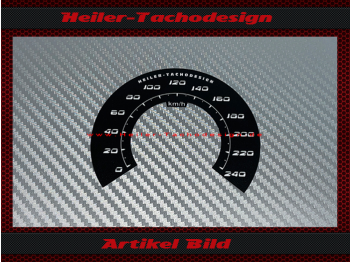 Speedometer Sticker for Harley Davidson Street Rod VRSCR 2005 2006 Mph to Kmh
