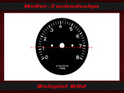 Drehzahlmesser VDO Allgemein 0-8 Ø72 mm