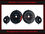 Tachoscheibe für Suzuki Hayabusa GSX1300R 1999 bis 2002