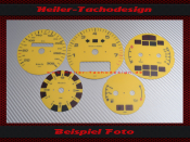 Set Tachoscheiben für Porsche 911 964 993 300 Kmh